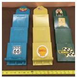 Vintage-Style Metal Automobile Map Racks