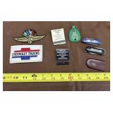 Chevrolet and Indy Speedway Patches, Route 66