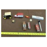 Toy Cars, Spark Plugs, Toyota Pen, and Oscar