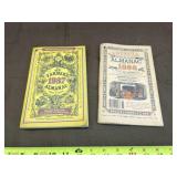 1986 & 1987 Farmers Almanacs