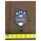 Enamel and Metal Automobile Grille Badge from the