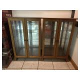 Mahogany Wood Display Case