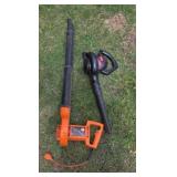 Two Electric Leaf Blowers