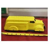 Pressed Steel Yellow Tanker Truck