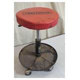 Craftsman Adjustable Roll around Shop Stool