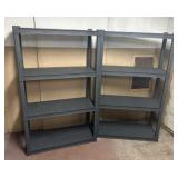 Sterilite Plastic Shelving