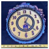 Lionel Train Station Wall Clock