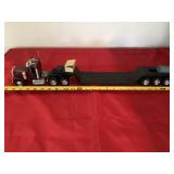 2001 Peterbilt Semi and Lowboy Trailer Replica