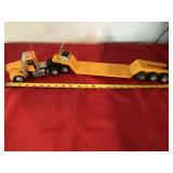 2001 Kenworth Semi and Lowboy Trailer Replica