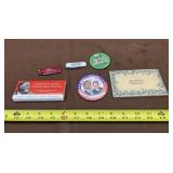 King Brothers Date Book, Kerry Edwards Pin,
