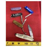 Michelin and Various Advertisement Knives