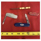 Philips 66 Screwdriver and Ford Knives