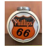 Reproduction Phillips 66 Gas Pump Globe