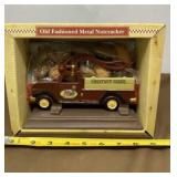 Old Fashioned Metal Nutcracker New In Box