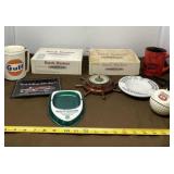 Gulf Plastic Cup, Classic Mug, Ashtrays, Dutch