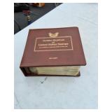 Book of Golden Replica US Stamps 24 Karat Gold