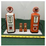 Phillips 66 Gas Pump Replicas with Dales Taylor