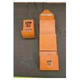 Vintage Phillips 66 Wall Organizer & Match Holder