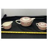 The Royal China Memory Lane Pink Transfer Ware