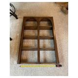Wood Hanging Shelf