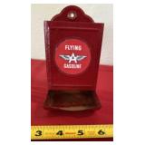Flying A Gasoline Match Holder
