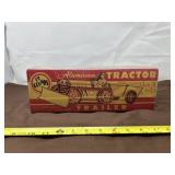 Louis Marx Co. Aluminum Tractor Trailer