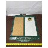 Tack and Dry Erase Board Plaque