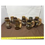 Siesta Ware Amber Glass Mugs