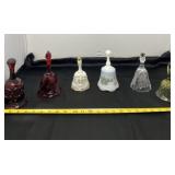 Fenton Hand Painted 1992 Bells