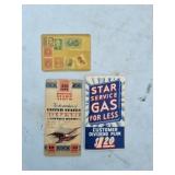 Old Service Station Stamp Book other Stamps