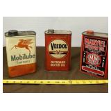 Veedol, Mobilube and Marvel All Have Contents