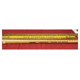 Advertising Yardsticks and Cane Yardstick