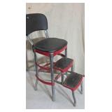 Costco Black and Red Step Stool