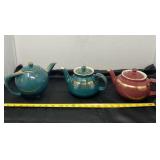 Hall Teapots with Lids