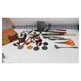 Silver Plated Utensils, Antique Family Photo,