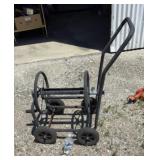 4-wheel steel hose reel cart