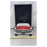 1956 Chevrolet Bel Air novelty chalkboard wall