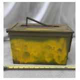 U.S. Military Metal Ammo Box