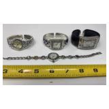 Fashion bangle and bracelet watches