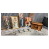 Wooden Shelf, Framed Prints & more