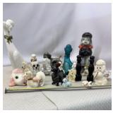 Poodle Figurine Collection includes Avon