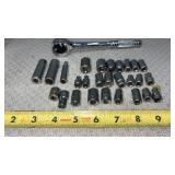 Blackhawk Ratchet Wrench, Sockets