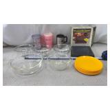 Microwaveable Hot Plate, Fire King/Pyrex Clear