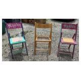 Wooden Folding Chairs