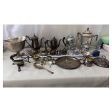 Vtg Silver Plate Dishes and more