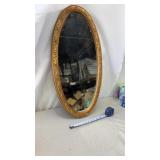 Vtg Framed Mirror