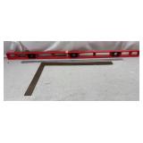 Level,  Ruler and Square