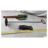 Primitive Dairy Stirrer, survival Shovel, axe
