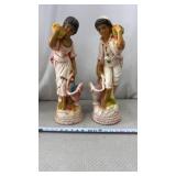 1975 Universal Statuary Corp chalkware statues of