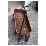 Vtg Radio Flyer Metal Wagon